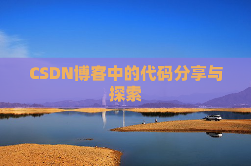 CSDN博客中的代码分享与探索